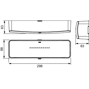 TECEfloor "Wi-Fi" pagrindinis valdymo komplektas